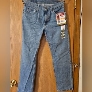 Light Wash Regular Fit Mens Wrangler Jeans 32 x 32